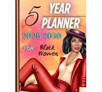 5-Year Monthly Planner 2026-2030 for Black Women: Large 8.5x11 African American Women’s Calendar Journal with Federal Holidays, Goal Setting Pages & ... - Empowering Gift for Organization & Success