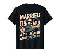 5 Year Of Marriage - 5 Years Married Camiseta