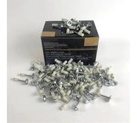 50/100/200 Uds. Clavos que se adaptan a la pistola Manual Tufting, herramienta de remache de acero, ancla de pared de hormigón, alambre, ranurado, dispositivo for clavos, piezas de herramientas (Colo