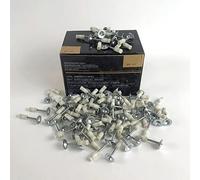 50/100/200 Uds. Clavos que se adaptan a la pistola Manual Tufting, herramienta de remache de acero, anclaje de pared de hormigón, alambre, dispositivo de ranurado for clavos, piezas de herramientas (