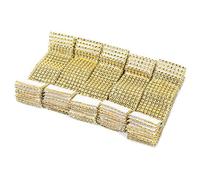 50/100 piezas de plata/oro Rhinestone anillos de servilleta 8 filas silla Sash Anillo Diamond de malla Wrap lazos soporte para fiesta boda banquete mesa servilletero ramo envuelto anillo aniversario