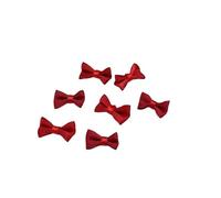50/100 Uds 10mm-20mm pequeño Lazos de Cinta de Raso Flor artesanía Arco Boda Fiesta Costura DIY Decoraciones(8)