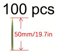50/100pcs Fundas - de 37mm y 50mm para Pesca de Carpa