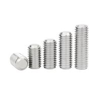 50/20/10 tornillos de fijación hexagonales de acero inoxidable M1.6 M2 M2.5 M3 M4 M5 M6 M8 304 - Pernos sin cabeza for diversas aplicaciones(8mm,M2 (50pcs))