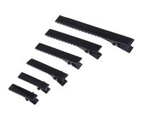 50/20 piezas de pinzas for el cabello negras de 30 mm, 40 mm, 45 mm, 55 mm, 65 mm, 75 mm y 95 mm, accesorios for hacer joyas DIY.(95mm,50pcs)