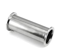 50-200mm Length KF16 KF25 KF40 KF50 Straight Spool Tube Sanitary Vacuum Pipe Fitting SUS 304 Stainless Steel OSBCMZGE(KF16-50mm)