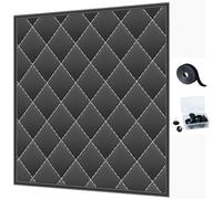 50-300cm Cortina Puerta Interior Se Cierra Automáticamente, Cortina De Protección Térmica Magnética Para Puertas, Para Habitaciones Con Aire Acondicionado Y Calefacción(Oscuro,55x60cm)