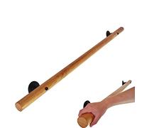 50-350cm Pasamanos de Escalera con Soporte, pasamanos Antideslizante de Seguridad de Pino Natural, pasamanos de jardín de Infantes de escaleras Interiores, Kits completos