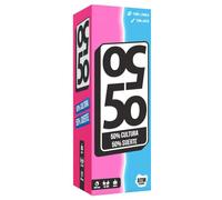 ATM Gaming 50 50 - Juegos de Mesa Adulto y Familia - Trivia de Cultura General Divertido y Educativo - Ideal para Familia, Fiestas, Parejas - Regalo Original