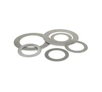 50-500 unidades M1.5-M30 arandelas planas de acero inoxidable, DIN988, M22x32x0.2mm(100 piezas)