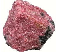 50-55 g 1-3 piezas de piedras crudas de rodonita, cuarzo, especímenes de acuario for jardín, cristales de Wicca espiritual, regalo
