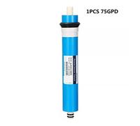 50/75/100/125GPD hogar cocina ósmosis inversa RO membrana de agua de repuesto purificador de filtro de agua tratamiento de bebida Para fregadero de ósmosis inversa potable(75GPD)