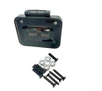 50 A para conector Anderson Base de panel de montaje empotrado con cubierta para uso con arneses de cableado de calibre 6 a 12 en aplicaciones automotrices y marinas (1 unidad)