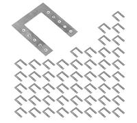 50 abrazaderas de cable de metal para panel solar, de acero inoxidable ligero, sin corrosión, 50 unidades