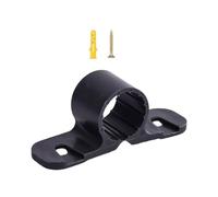 50 abrazaderas de tubo prácticas de 3/4 pulgadas, soportes de alta resistencia para Pexs Cobre CPVC con tornillos y anclajes, abrazaderas de diseños