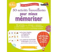 50 activités bienveillantes pour mieux mémoriser
