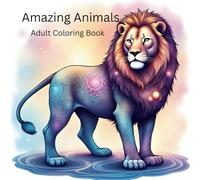 50 Amazing Animals: Adult Coloring Book: Amazing Animals: Adult Coloring Book, Stress Relieving Mandala