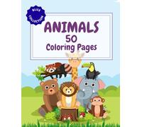 50 Animals Coloring Pages I Savannah I Forest I Desert I Sea I Mountain