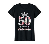50 Años Fabulosa Cumpleaños 50 Años Camiseta
