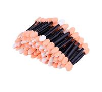 50 aplicadores de sombra de ojos de doble cabeza, cepillo desechable para sombra de ojos, esponjas de sombra de ojos, aplicadores de maquillaje, aplicadores de varillas de maquillaje, herramienta