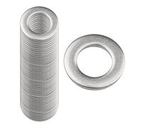 50 arandelas M8 x 20 mm de acero inoxidable, arandelas de acero inoxidable, arandelas de acero inoxidable