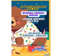 50 Bedtime Stories for Kids | Bilingual Swedish - English | Colourful Story Book | Age 4 to 10