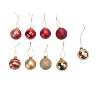 50 bolas colgantes para árbol de Navidad, ideales para regalar en casa o en Año Nuevo.