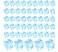 50 Bolas de estrés de Cubitos de Hielo de Silicona 0, 9, Juguetes Flexibles para apretar, Alivio portátil para Fiesta de Oficina