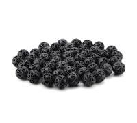 50 Bolas de Medios Bioporosos de 16 Mm para Filtración de Acuarios y Estanques con Relleno de Algodón (26mm con algodón)