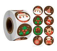 50 bolsas de conos dulces de Navidad, bolsa de plástico para dulces de reno DIY para envolver dulces de Navidad, suministros para niños, regalos de bricolaje-500PCS tipo 3 muestra