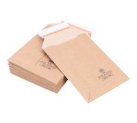 50 bolsas de correo de cartón 145 x 190 mm DIN A6 marrón, bolsas de correo autoadhesivas, sobres de cartón, sello autoadhesivo, cartón, envío, embalaje