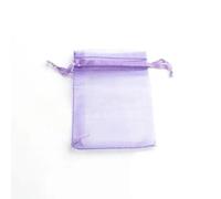 50 bolsas de organza 7x9, 9x12, 10x15, for embalaje joyas, manualidades, decoración bodas, fiestas y compromisos, con cordón