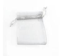 50 bolsas de organza 7x9, 9x12, 10x15, for embalaje joyas, manualidades, decoración bodas, fiestas y compromisos, con cordón