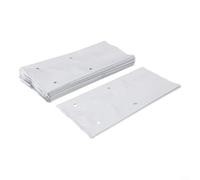 50 bolsas de siembra para cultivo de verduras sin suelo, diseño reflectante en blanco y negro para un mejor crecimiento (4 L)