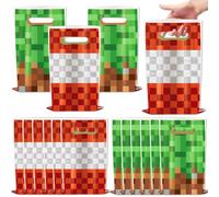 50 bolsas sorpresa cumpleaños pixel mineria fiesta