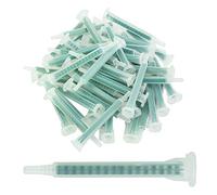 50 boquillas de mezcla epoxi FMA06-16 de 16 elementos para aplicador de pistola adhesiva, mezclador estático, punta de mezcla de resina plástica (1,3 ml, 3,3 pulgadas)