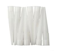 50 boquillas de silicona para cartuchos de masilla y sellador, juego de puntas de calafateo extendidas con cubiertas para pared para reparación de lechada de azulejos y líneas de sellado