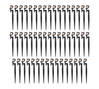 50 boquillas giratorias tipo G con inserto de suelo de 20 cm para riego de cultivos, diseñadas para su uso en pulverizadores de goteo agrícolas con spray ajustable