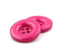 50 botones redondos de resina plástica de 15-38 mm con 4 agujeros, ideales para coser, hacer álbumes de recortes y accesorios de bricolaje.,18 mm