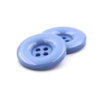 50 botones redondos de resina plástica de 15-38 mm con 4 agujeros, ideales para coser, hacer álbumes de recortes y accesorios de bricolaje.,15 mm