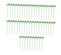 50 bridas para plantas, envolturas en forma de hoja, cables de alta calidad para plantas, taller, oficina, jardinería interior y exterior