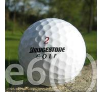 50 BRIDGESTONE E6(+) PELOTAS DE GOLF RECUPERADAS / LAKE BALLS - CALIDAD AAA / AA (A / B GRADE) - EN BOLSA DE RED