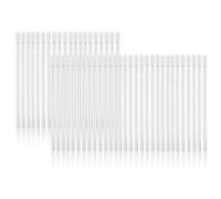 50 brochas de maquillaje de labios de una sola vez, herramienta para rubor, brochas de maquillaje, varitas brillantes transparentes