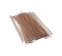 50 cables de soldadura ondulada para reparación de carrocería, acero revestido de cobre, 2 mm x 320 mm, accesorio para soldador puntual, herramienta para reparación de chapa metálica en el taller (50