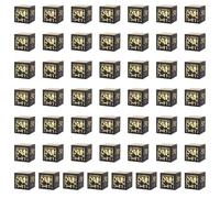 50 cajas de regalo portátiles Eid para fiestas en casa y reuniones de amigos, cajas de embalaje de papel fáciles de usar, cajas de celebración escolar