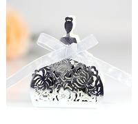 50 cajas para bodas, novias, princesas, dulces, regalos para baby shower, bodas, chocolates, decoración de bodas, suministros para fiestas
