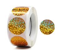 50 calcomanías redondas coloridas para álbumes de recortes, recompensa brillante, etiquetas decorativas redondas de recompensa, etiquetas coloridas