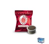 Caffè Borbone Mezcla de Café Roja - 50 Cápsulas - Compatibles con Máquinas de Café Lavazza Espresso Point