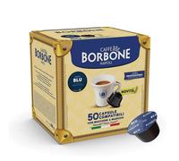 50 CÁPSULAS De Café BORBONE Compatibles Con Nescafé Dolce Gusto Mezcla AZUL