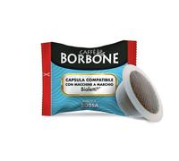Caffè Borbone Mezcla de Café Roja - 50 Cápsulas - Compatibles con Máquinas de Café Bialetti